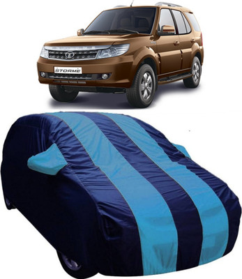AUCTIMO Car Cover For Tata Safari Storme (With Mirror Pockets)(Blue)
