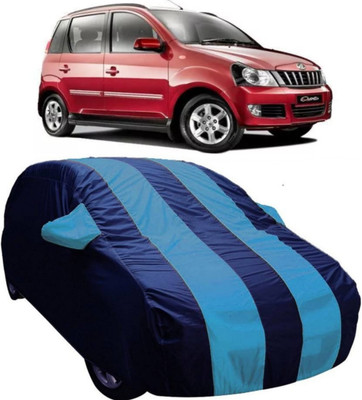 AUCTIMO Car Cover For Mahindra Quanto (With Mirror Pockets)(Blue)