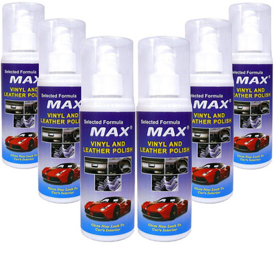 MAX Liquid Car Polish for Leather, Dashboard(1200 ml)