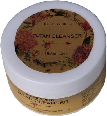 

Ruchi World D-TAN Cleanser for Tan Removal and Brightening(100 g)