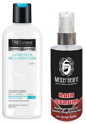

MISTER BEARD HAIR SERUM WITH TRESEMME HAIR SPA CONDITIONER(Set of 2)
