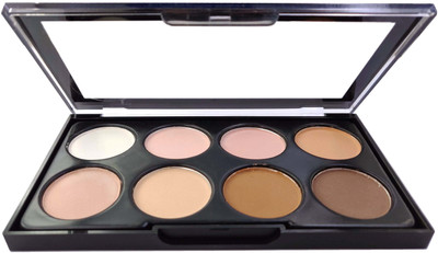 

One Personal Care 8 in 1 Pressed Powder Contour Correct (9727-A1) Concealer(Multicolor (9727A Series))
