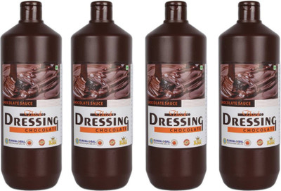 

Mr.Kool Chocolate Syrup Sauce 1 Liter - Bulk Wholesale Pack of 4(4 L, Pack of 4)