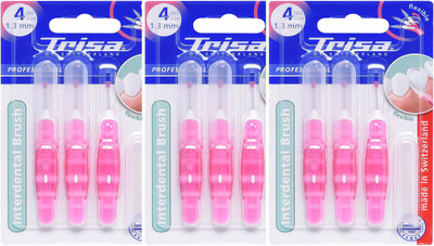 

Trisa Interdental Brush 1.3Mm(Pack of 3)