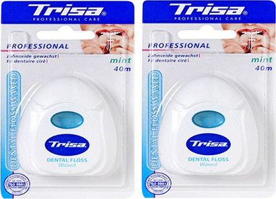 

Trisa Dental Floss Waxed(Pack of 2)