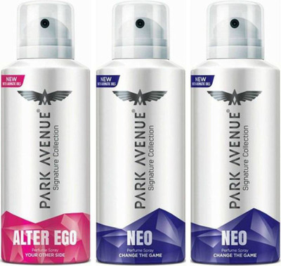 

Park Avenue NEO,ALTER EGO Body Spray - For Men(260 ml, Pack of 3)