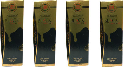 

Al Nuaim Black Mischief (pack of 4) Perfume Body Spray - For Men & Women(100 ml, Pack of 4)