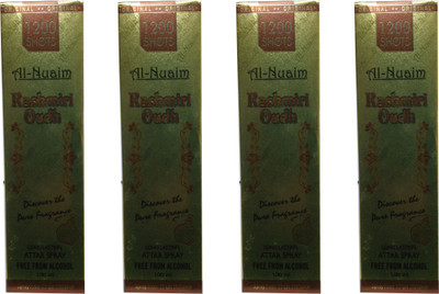 

Al Nuaim Kashmiri Oudh (pack of 4) Perfume Body Spray - For Men & Women(100 ml, Pack of 4)