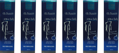

Al Nuaim Blue Lady (pack of 6) Perfume Body Spray - For Men & Women(100 ml, Pack of 6)