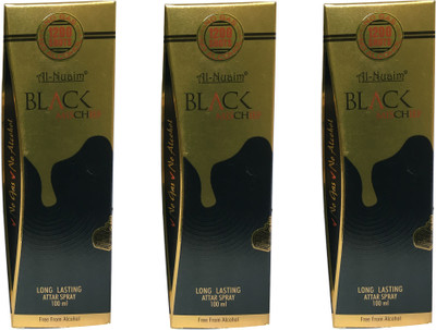 

Al Nuaim Black Mischief (pack of 3) Perfume Body Spray - For Men & Women(100 ml, Pack of 3)