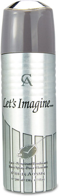 

chris adams CA LET'S IMAGINE DEODORANT Body Spray - For Men(200 ml)