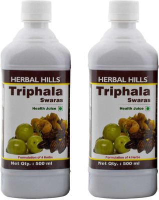 

Herbal Hills Triphala Juice 500 ml Pack of 2 1 L(Pack of 2)