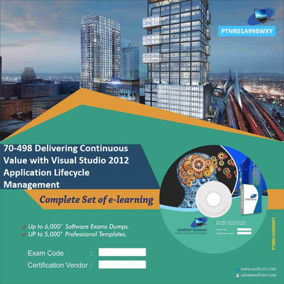 

PTNR01A998WXY 70-498 Delivering Continuous Value with Visual Studio 2012 Application Lifecycle Management Practice Exam E-Book Set(DVD)