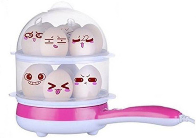 

Royal 2 In 1 Double Layer Electric Non Stick Mini Egg Frying Pan Boiler (14 Eggs) 14 Egg Cooker(14 Eggs)