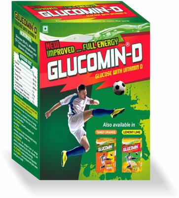 

glucomin Glucomin-D 200g Energy Drink(2x100 g, Regular Flavored)