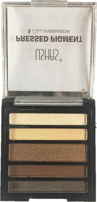 

Ushas Pressed Pigment 5 Colors Eyeshadow 8.5 g(Brown)