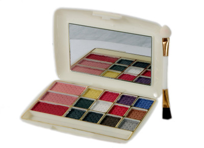 

Clamy Eyeshadow palette 12 colour and 3 blusher 50 g(multicolor)