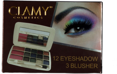 

Clamy Eyeshadow palette 12 Colors 30 g(Multicolor)