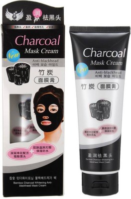 

CHARCOAL MASK FOR DAILY POLLUTION FREE SKIN, BLACK HEAD REMOVE, DEEP CLEANSING, OIL CONTROL (130 g)(130 ml)