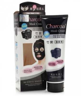 

DIABOLIC BEST AND PREMIUM QUALITY CHARCOAL WHITENING ANTI-BLACKHEAD MASK(130G)(130 ml)