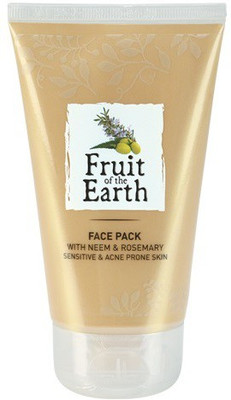 

Fruit of the Earth FACEPACK WITH NEEM & ROSEMARY (SENSITIVE & ACNE PRONE SKIN)(100 ml)