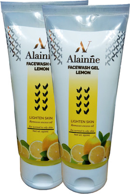 

Alainne Facewash Gel Lemon Twin Pack (150ml Each) Face Wash(300 ml)