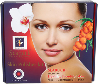 

Seabuck Skin Polisher Kit (500gm - 4 Jar & 200gm - 2 Jar) 2400 g(Set of 6)