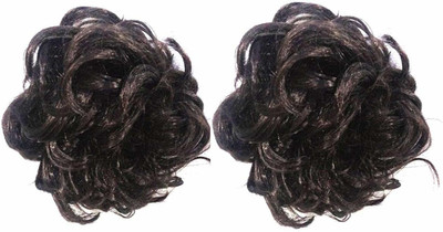 

Shining Angel Black Hair Clutcher Juda for Women - Set of 2 Hair Accessory Set(Black)