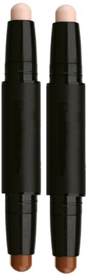

tanvi27 UNIVERSAL FACE HIGHLIGHTER & CONTOUR STICK Concealer(ALABASTER, GOLDEN NUTTY)