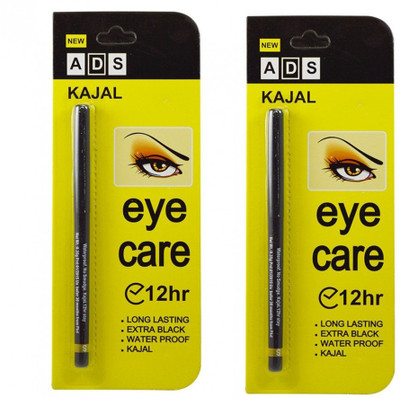 

ADS black kajal (Pack of 2)(Black)