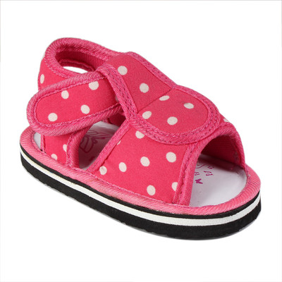 

Chiu Boys & Girls Velcro Flats(Pink, Black