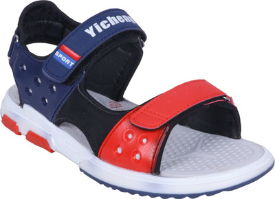 

FEETWELL Boys Velcro Sports Sandals(Blue