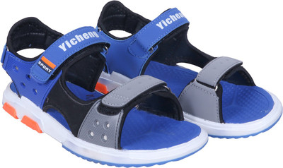 

FEETWELL Boys Velcro Sports Sandals(Grey