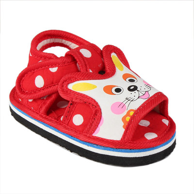 

Chiu Boys & Girls Velcro Flats(Black, Red