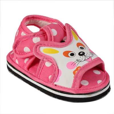 

Chiu Boys & Girls Velcro Flats(Pink