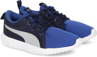 

Puma Boys & Girls Lace Running Shoes(Blue, Grey