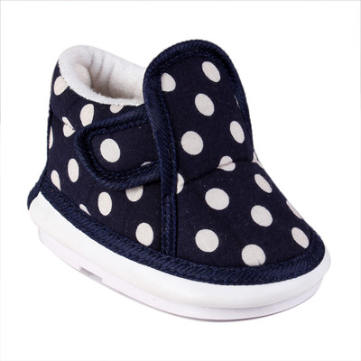 

Chiu Boys & Girls Velcro Casual Boots(Dark Blue, Navyblue