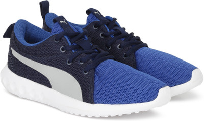 

Puma Boys & Girls Lace Running Shoes(Blue, Turlaish sea gray violet
