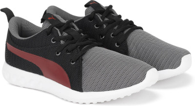 

Puma Boys & Girls Lace Running Shoes(Silver, Quiet shade