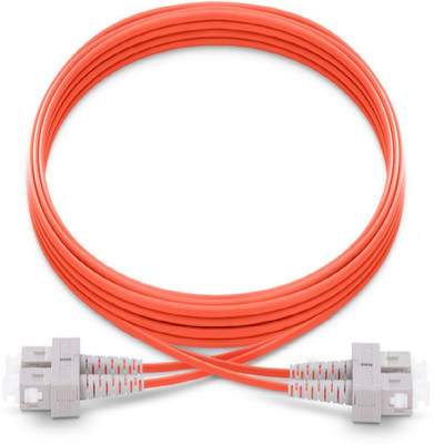 

Fouress FM3CTD03, SC-ST Duplex Fiber Patch Cords 50/125 OM3 Lan Adapter(10000 Mbps)