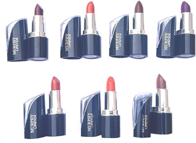

Mahal Creamy Matte Lipsticks Combo, Pack of 7(Dark Brown, Red, Orange, Purple, Coffee, Maroon, Dark Red)