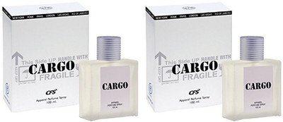 

CFS Cargo White Perfume Spray, 100ml (Pack of 2) Perfume - 100 ml(For Men)