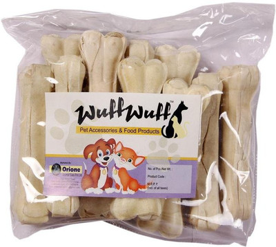 

Wuff Wuff 10pcs 5Inch Bones Chicken Dog Chew(1 kg, Pack of 10)