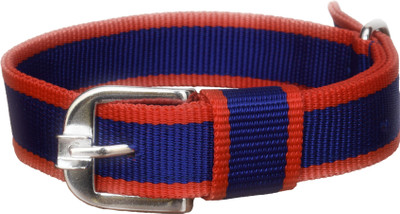 

dogii Nylon Dog Collar 1inch Red and Blue (2.54 cm) Dog Everyday Collar(, Blue