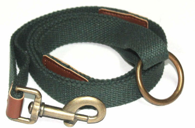 

JAINSONS PET PRODUCTS Jainsons Leash Green 1.50 inch Cotton Canvas Leash (Extra Large) 146 cm Dog Strap Leash(Green)