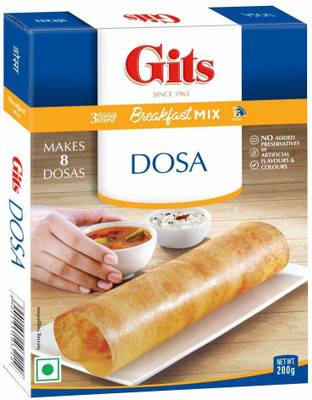 

gits Instant Rice Dosa Breakfast Mix, 200g (Pack of 2) By PadelaSuperStore 200 g