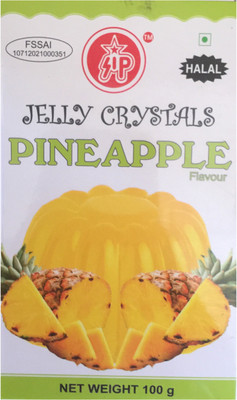 

sip Jelly Crystal Pineapple Flavored 100g (Pack of 4) By PadelaSuperStore 100 g(Pack of 4)