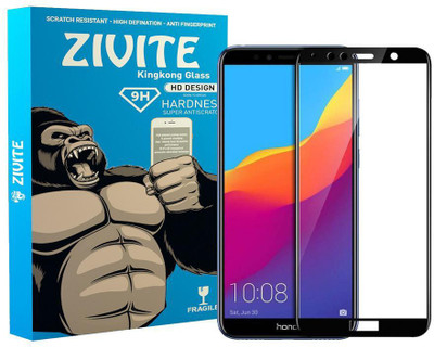 ZIVITE Edge To Edge Tempered Glass for Huawei Y7 Pro 2018(Pack of 1)