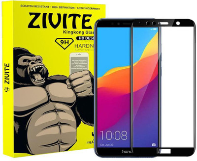 ZIVITE Edge To Edge Tempered Glass for Huawei Y7 Pro 2018(Pack of 1)