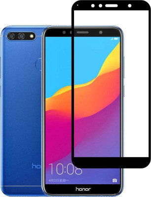 MOBIRUSH Edge To Edge Tempered Glass for Huawei Enjoy 8e(Pack of 1)
